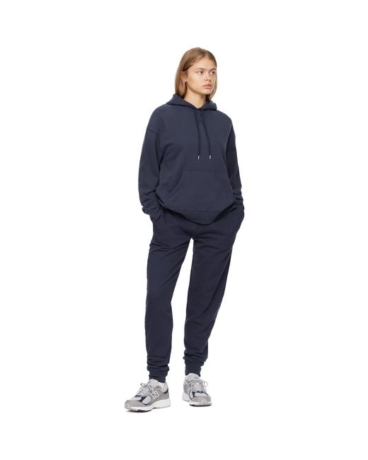 Sunspel Blue Relaxed-Fit Lounge Pants