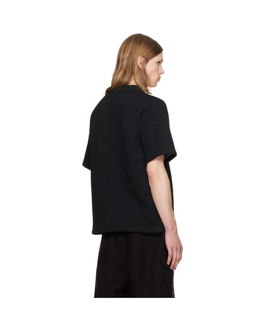 Rick Owens Black Tower Brad T-Shirt for men
