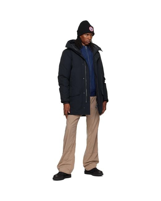 Canada Goose Blue Langford Down Coat for men