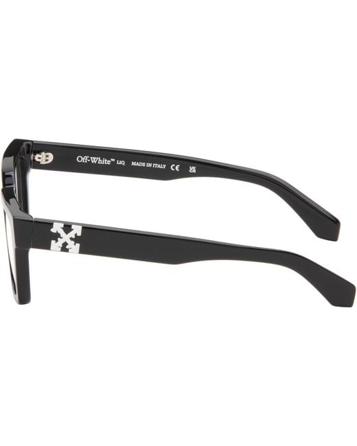 Off-White c/o Virgil Abloh Black Style 21 Glasses for men