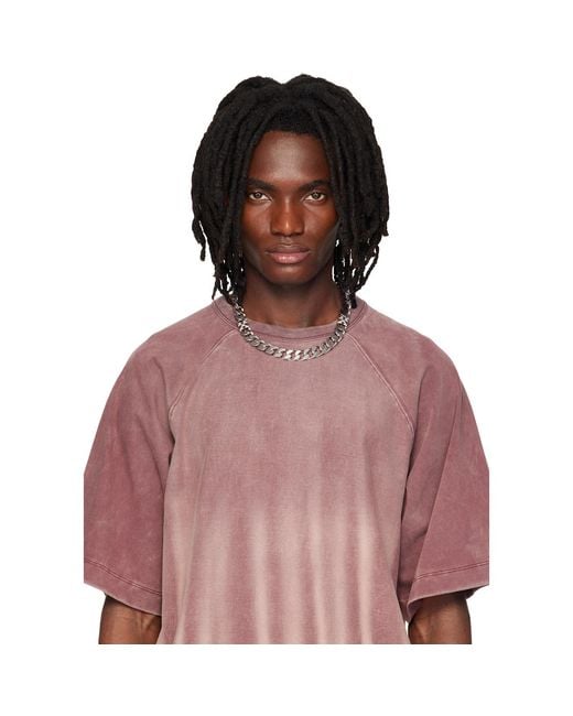 Off-White c/o Virgil Abloh Metallic Arrow Chain Textured Necklace for men