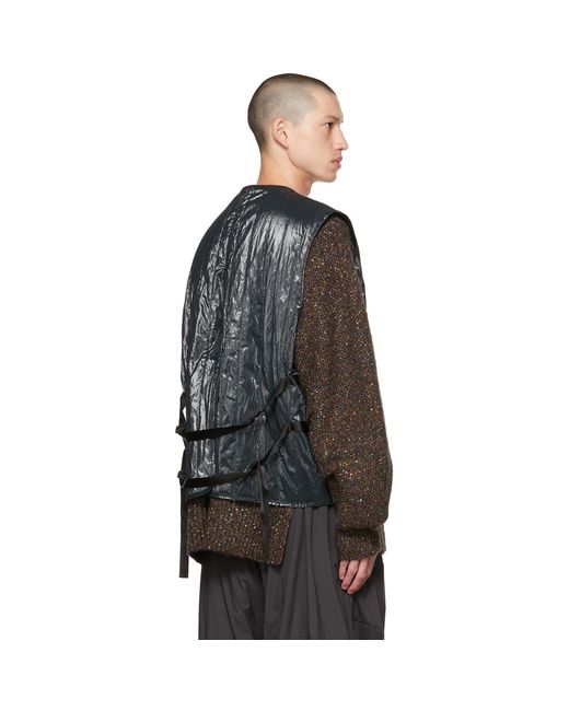 A.A.Spectrum光谱 Black Kardiel Cardigan Set for men