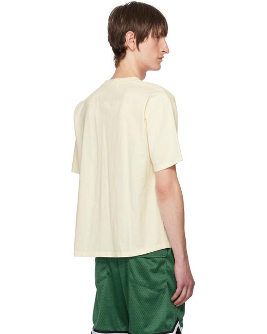 Rhude Green Off-white City T-shirt for men