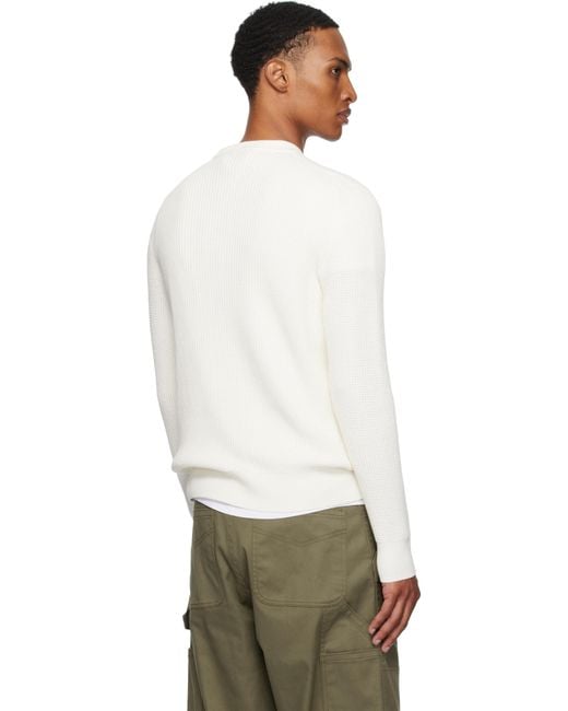 Moncler Multicolor Off- Crew Neck Sweater for men
