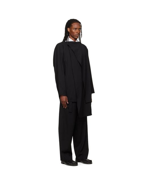 Kiko Kostadinov Black Cursus Blazer for men