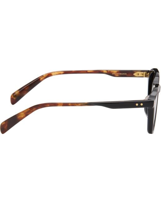 Lunetterie Generale Brown Only Romance Sunglasses for men