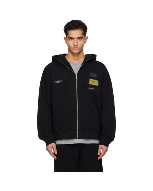 MM6 by Maison Margiela Black Label Patch Hoodie for men