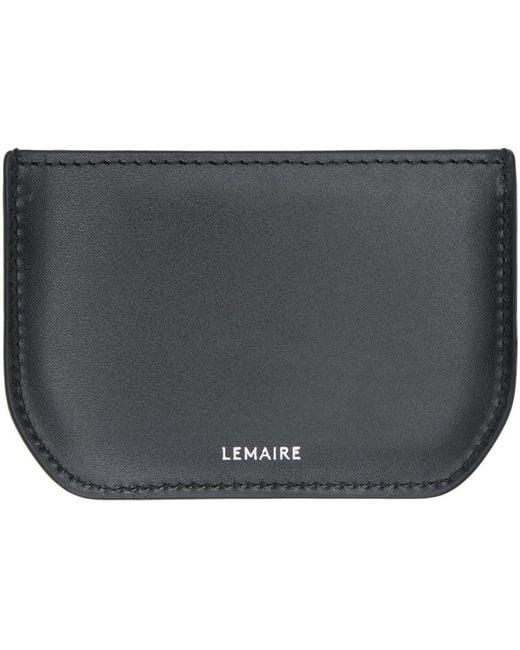 Lemaire Calepin カードケース Black