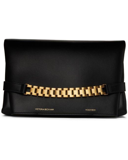 Victoria Beckham Chain Pouch in Black Lyst