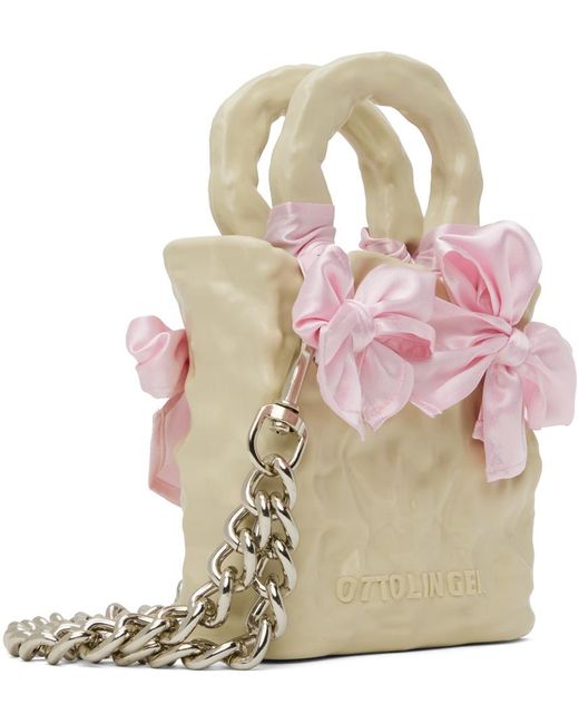 OTTOLINGER Pink Ssense Exclusive Off- Signature Ceramic Bag