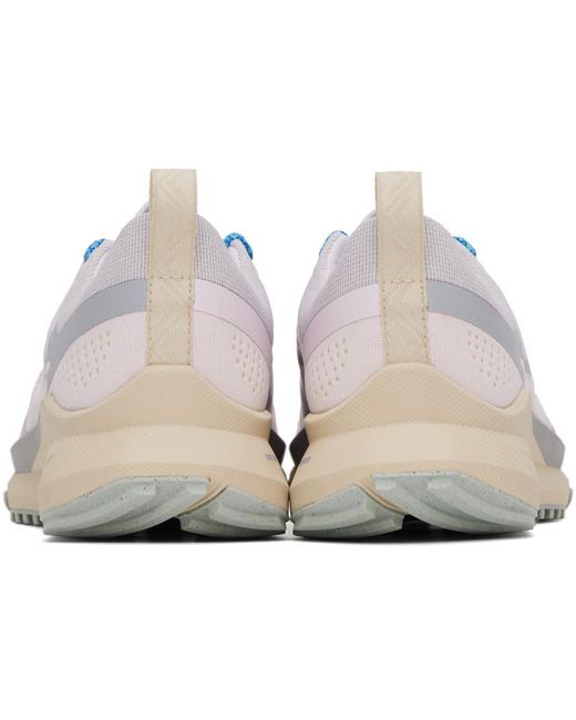 Nike Black Pink React Pegasus Trail 4 Sneakers