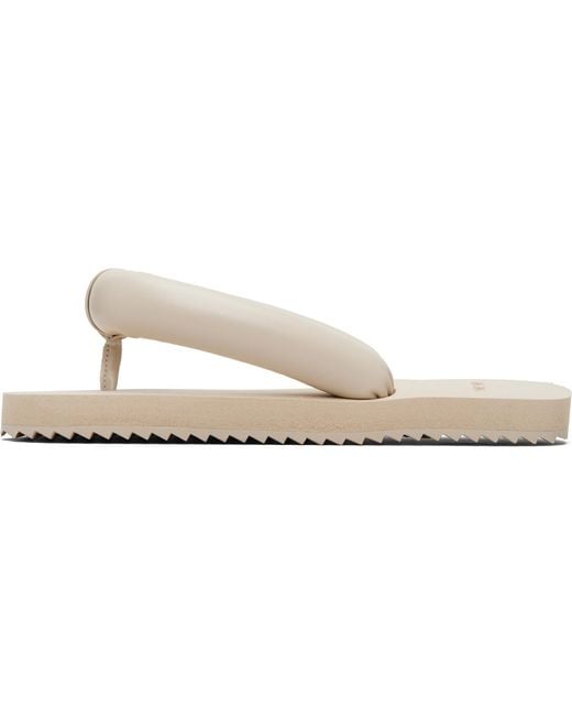 Yume Yume Black Suki Flip-Flops for men