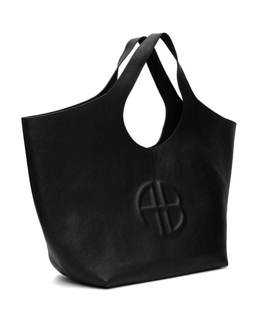 Anine Bing Black Lili Tote