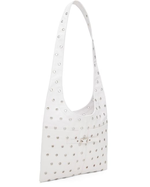 GIMAGUAS ホワイト キャンバス トートバッグ White