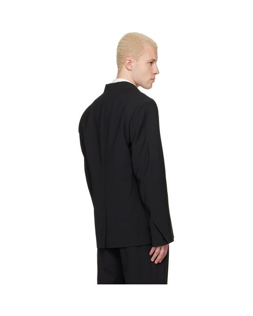 Entire studios Black Common Tailo Blazer for men