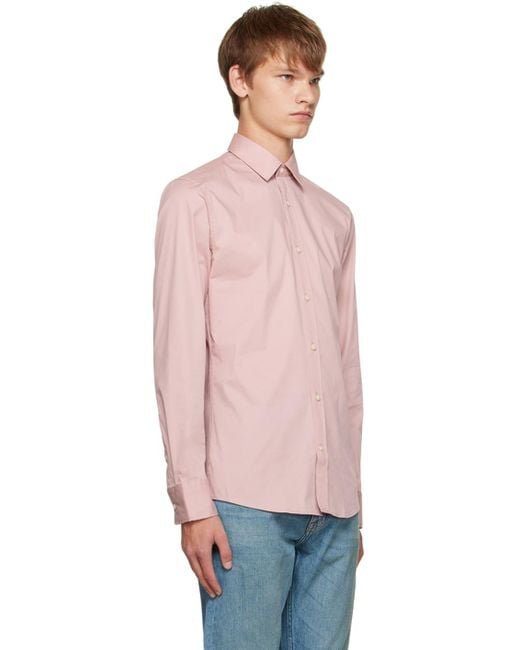 Tiger Of Sweden Pink Adley Shirt for men