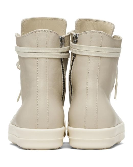 Rick Owens Black Temple Sneakers for men