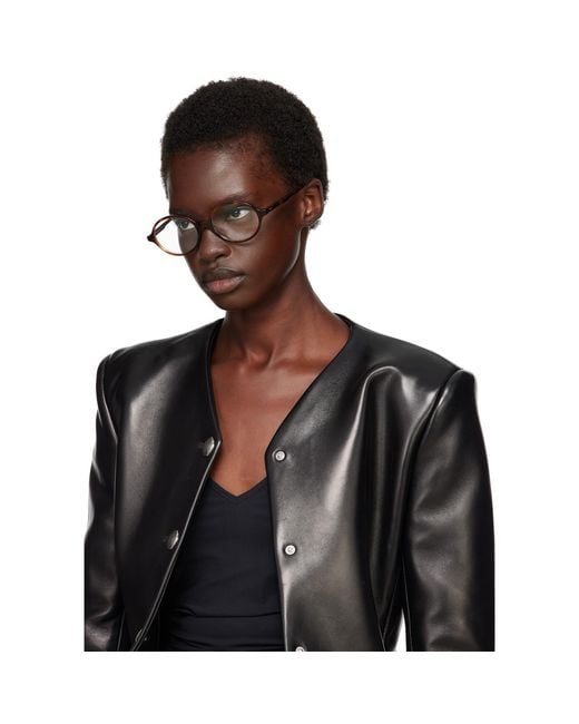 Khaite Brown Oliver Peoples Edition 2000Rx Glasses