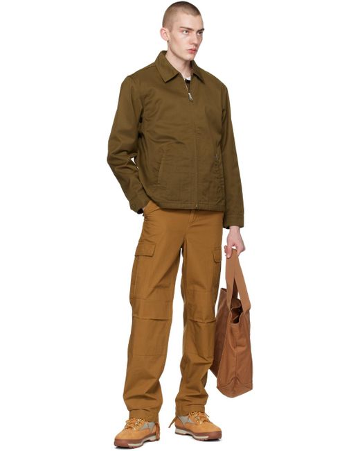 Carhartt Green Brown Modular Jacket for men