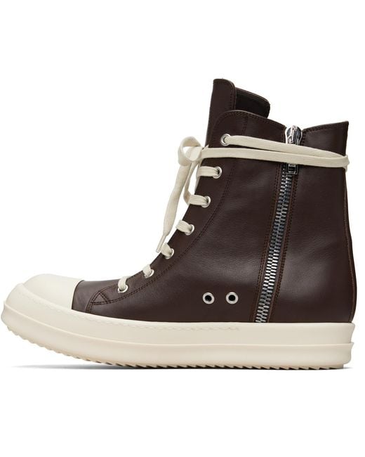 Rick Owens Black Temple Sneakers