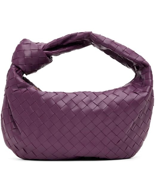 Bottega Veneta Purple Teen Jodie Shoulder Bag