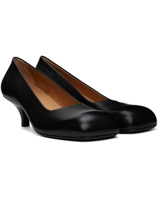 Chaussures à petit talon tillo noires Marsèll en coloris Black