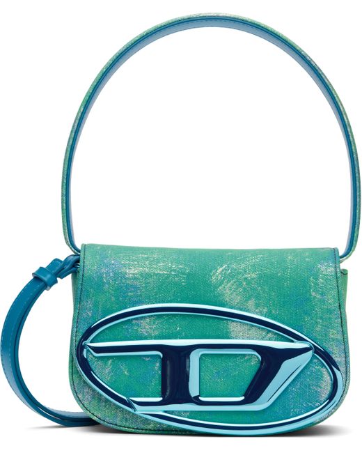 DIESEL グリーン＆ブルー 1Dr バッグ Green