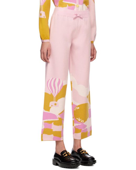 Helmstedt Pink Ami Trousers