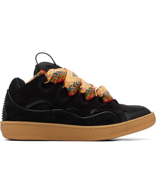 Lanvin Blue Curb Sneakers for men