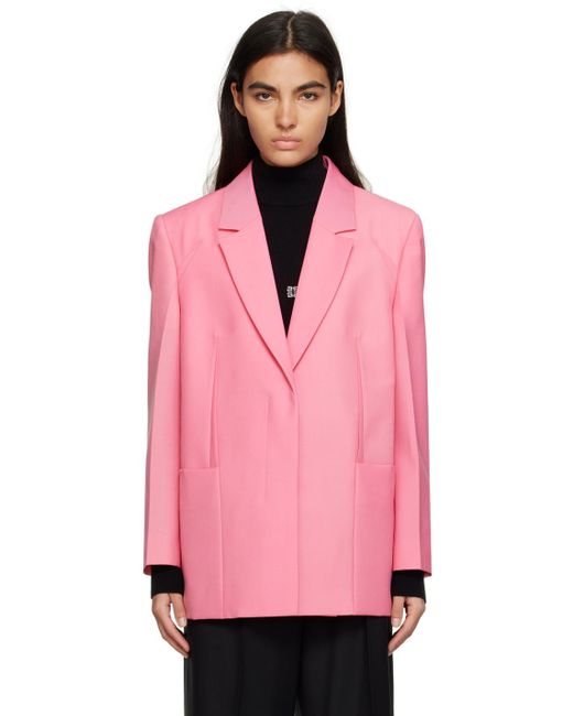 Givenchy Pink Oversized Blazer for men