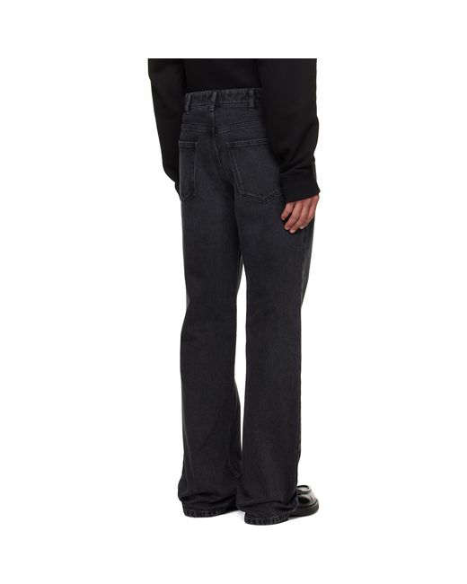 Marni Black Faded Jeans for men