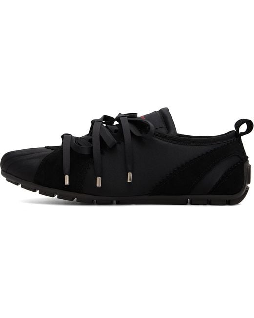 Simone Rocha Black Ballerina Grip Sneakers for men