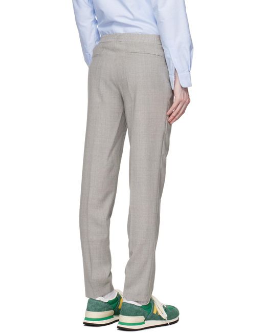 Harmony White Paolo Trousers for men