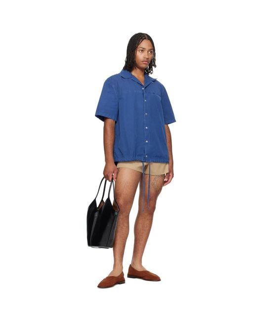 Hereu Black Calella Distressed Tote for men