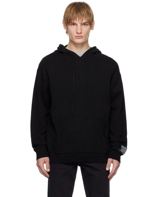 メンズ Ksubi ブラック 1999 ニットフーディ Black