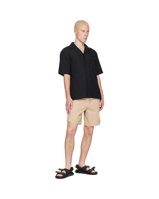 Birkenstock Black Regular Mogami Terra Sandals for men