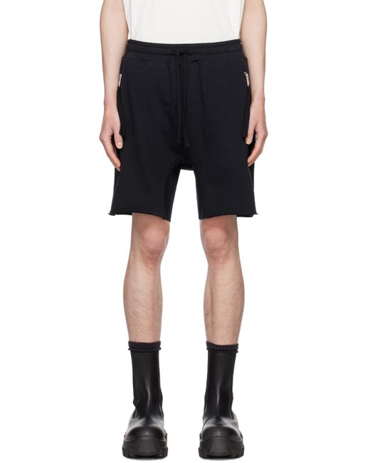 Thom Krom Black M St 420 Shorts for men