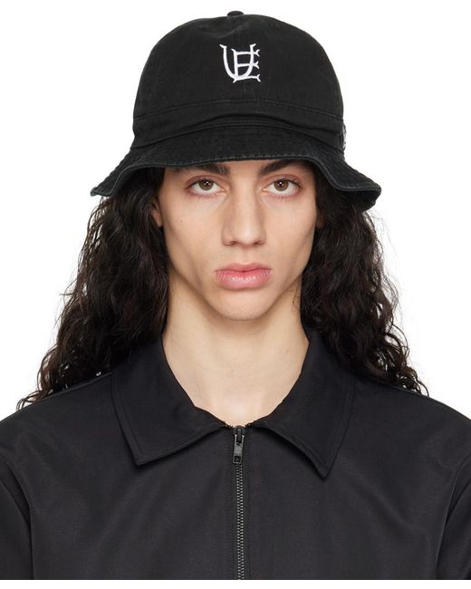 Uniform Experiment New Era Edition Embroide Bucket Hat in Black for Men ...