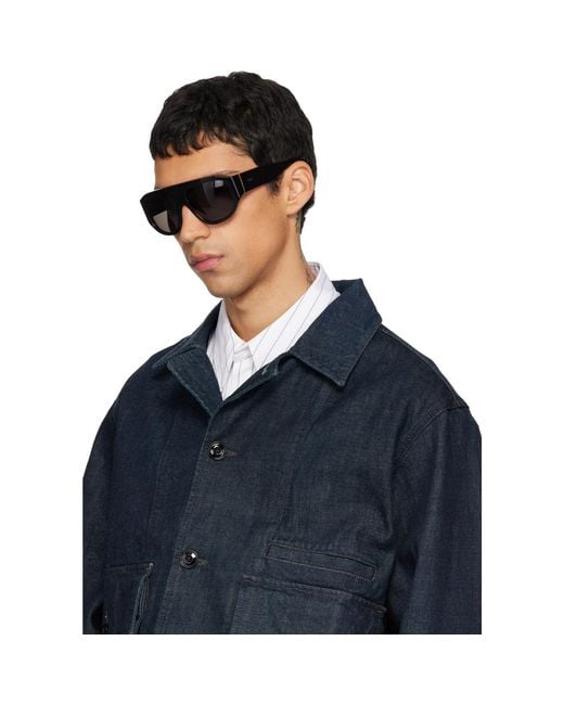 Retrosuperfuture Black Biscotto Sunglasses for men