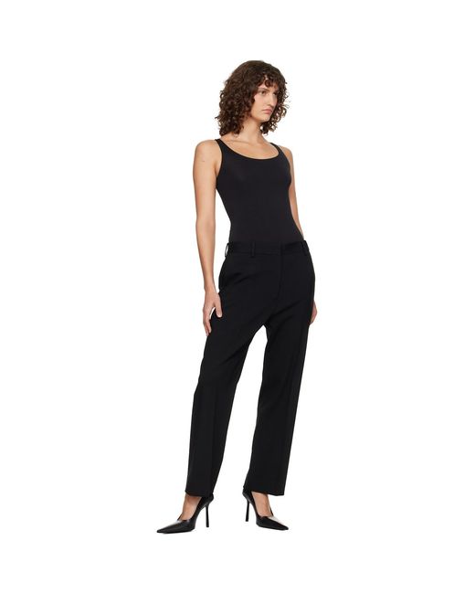 Wolford Black Jamaika String Bodysuit