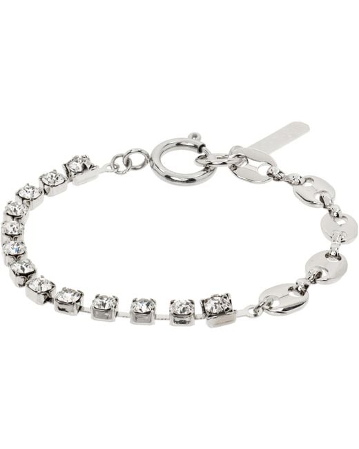 Justine Clenquet Black Gwen Bracelet