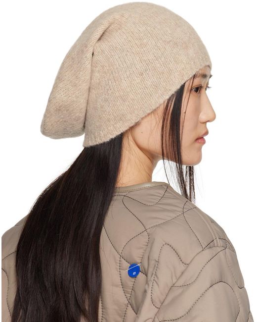 By Malene Birger Brown Taupe Felime Beanie