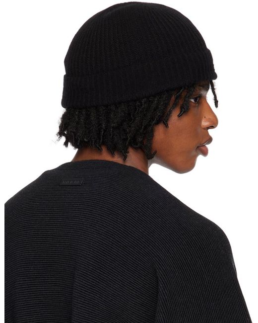 Fear Of God Black Cashmere Beanie for men