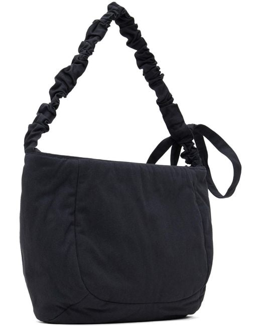 STORY mfg. Black Medium Port-All Bag for men