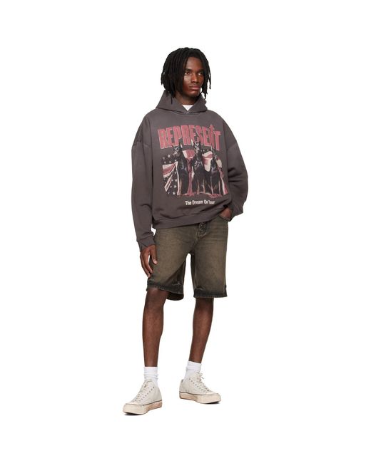 Represent Black 'Dream On Tour' Hoodie for men