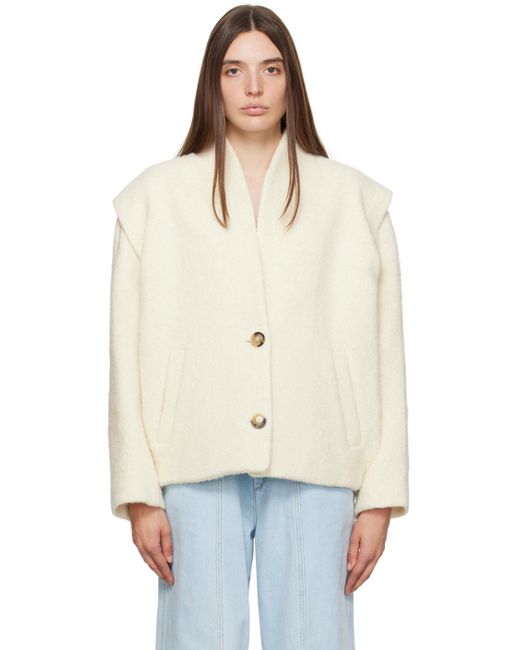 Isabel Marant White Off- Drogo Jacket