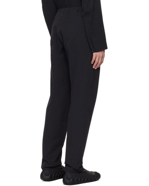 Veilance Black Voronoi Trousers for men