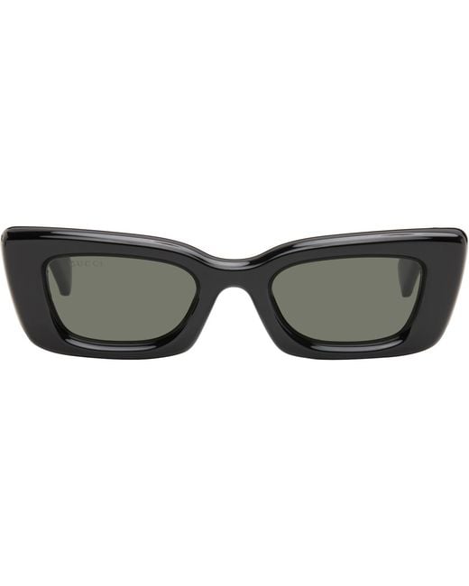 Gucci Brown Cat-Eye Frame Sunglasses