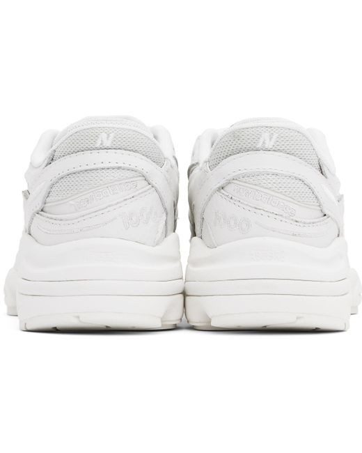 New Balance ホワイト 1000 スニーカー Black
