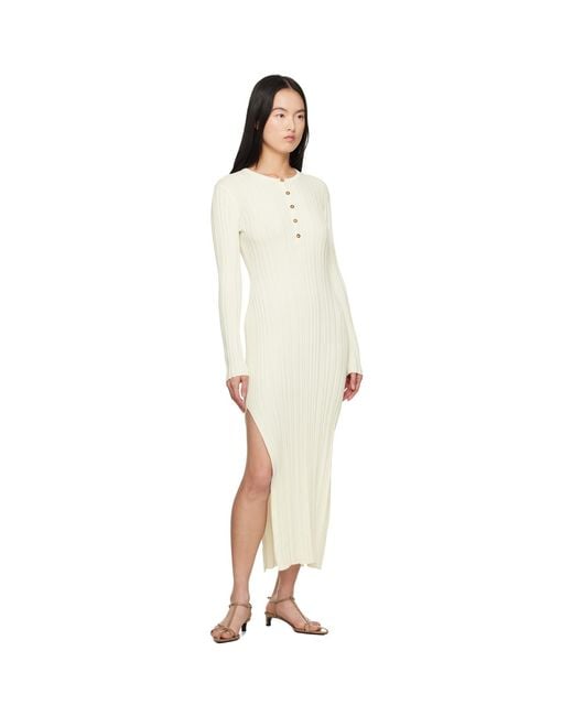 Loulou de Saison Black Off- Eldara Maxi Dress
